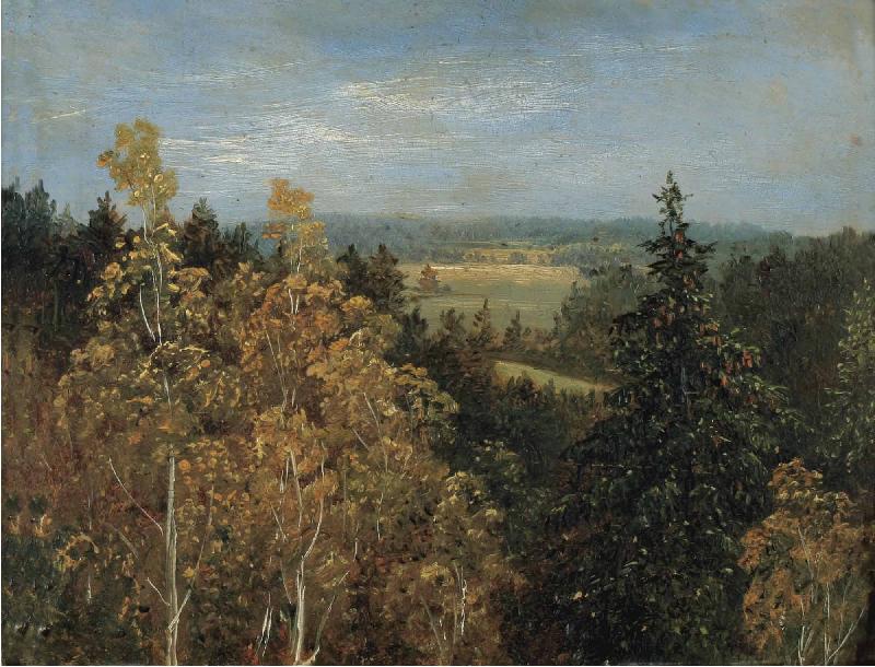 Carl Gustav Carus Blick uber eine Waldlandschaft Germany oil painting art